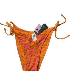 Wild Fable Orange and Pink Bikini Bottom